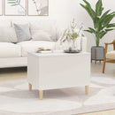 sofabord 60x44,5x45 cm konstrueret træ hvid