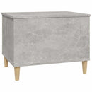 sofabord 60x44,5x45 cm konstrueret træ betongrå