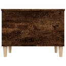sofabord 60x44,5x45 cm konstrueret træ røget egetræsfarve