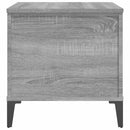 sofabord 60x44,5x45 cm konstrueret træ Grå sonoma-eg