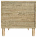 sofabord 90x44,5x45 cm konstrueret træ sonoma-eg