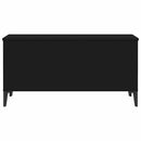 sofabord 90x44,5x45 cm konstrueret træ sort