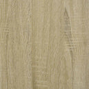 sofabord 90x44,5x45 cm konstrueret træ sonoma-eg