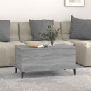 sofabord 90x44,5x45 cm konstrueret træ sonoma-eg grå
