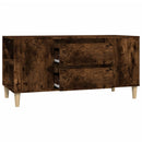 tv-bord 102x44,5x50 cm konstrueret træ røget egetræ