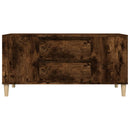tv-bord 102x44,5x50 cm konstrueret træ røget egetræ