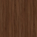 tv-bord 102x44,5x50 cm konstrueret træ brun egetræsfarve