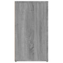 skænk 100x33x59,5 cm konstrueret træ grå sonoma-eg