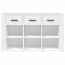 skænk 100x30x59,5 cm konstrueret træ hvid