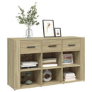 skænk 100x30x59,5 cm konstrueret træ sonoma-eg