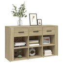 skænk 100x30x59,5 cm konstrueret træ sonoma-eg