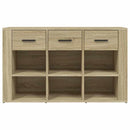 skænk 100x30x59,5 cm konstrueret træ sonoma-eg