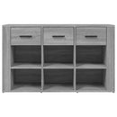 skænk 100x30x59,5 cm konstrueret træ grå sonoma-eg