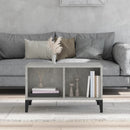 sofabord 60x50x36,5 cm konstrueret træ betongrå