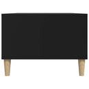 sofabord 90x50x36,5 cm konstrueret træ sort