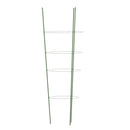 plantestativ med 4 ringe 5 stk. 90 cm stål grøn