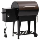 pillegrill med bundhylde 94 cm jern sort
