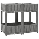 højbed 80x40x71 cm polypropylen