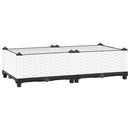 højbed 80x40x23 cm polypropylen