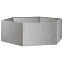 plantekasse 138x120x45 cm cortenstål rustfarvet