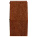 væghængte plantekasser 2 stk. 30x10x25 cm cortenstål rustfarvet