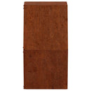væghængte plantekasser 2 stk. 46x10x40 cm cortenstål rustfarvet