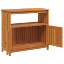 konsolbord til haven 80x35x75 cm massivt akacietræ