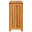 konsolbord til haven 80x35x75 cm massivt akacietræ