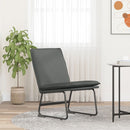 loungestol 52x75x76 cm stof mørkegrå