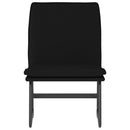 loungestol 52x75x76 cm stof sort