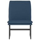 loungestol 52x75x76 cm stof Blå