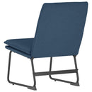 loungestol 52x75x76 cm stof Blå