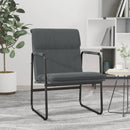 loungestol 55x64x80 cm stof mørkegrå