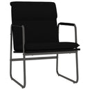 loungestol 55x64x80 cm stof sort