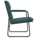 loungestol 55x64x80 cm stof mørkegrøn