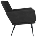 bænk 108x79x79 cm velour sort