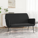 bænk 108x79x79 cm velour sort