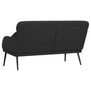 bænk 110x76x80 cm kunstlæder sort