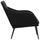 bænk 110x76x80 cm velour sort