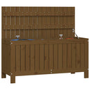 havekasse 108x42,5x54 cm massivt fyrretræ gyldenbrun