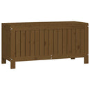 havekasse 108x42,5x54 cm massivt fyrretræ gyldenbrun
