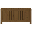 havekasse 108x42,5x54 cm massivt fyrretræ gyldenbrun