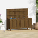 havekasse 108x42,5x54 cm massivt fyrretræ gyldenbrun