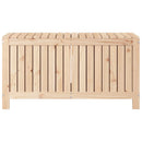 opbevaringskasse til haven 115x49x60 cm massivt fyrretræ