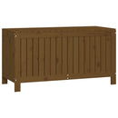 havekasse 115x49x60 cm massivt fyrretræ gyldenbrun