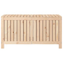 opbevaringskasse til haven 121x55x64 cm massivt fyrretræ