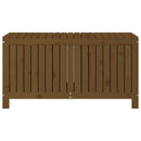 havekasse 121x55x64 cm massivt fyrretræ gyldenbrun