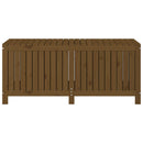 havekasse 147x68x64 cm massivt fyrretræ gyldenbrun