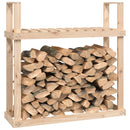 brændestativ 1110x35x108,5 cm massivt fyrretræ