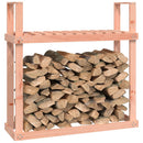 brændestativ 1110x35x108,5 cm massivt douglasgran